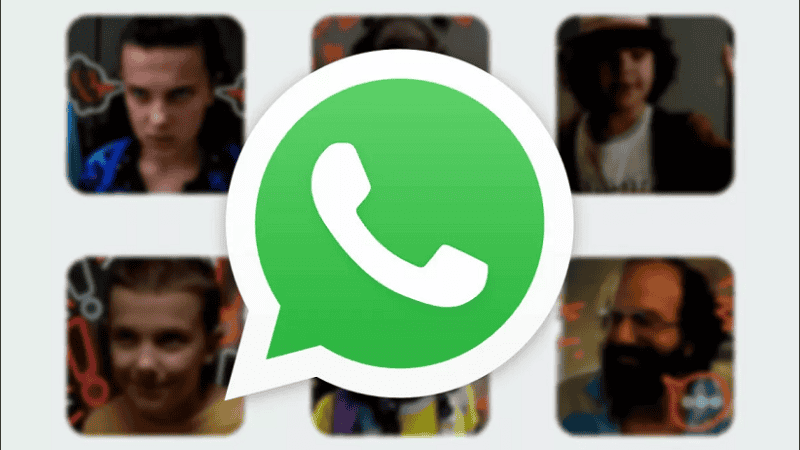 Se trata de 11 stickers inspirados en la famosa serie.