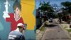 El barrio de Messi, vestido de Argentina y con nuevos murales: así palpitan la previa del Mundial