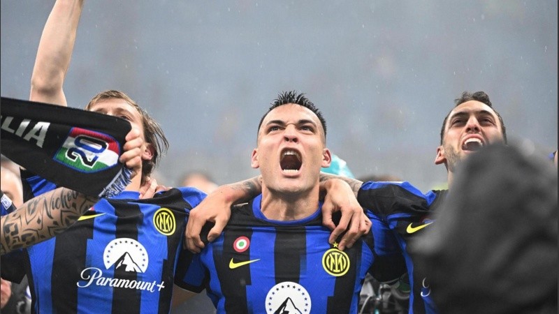 Lautaro Martínez es figura del Inter que busca la Orejona