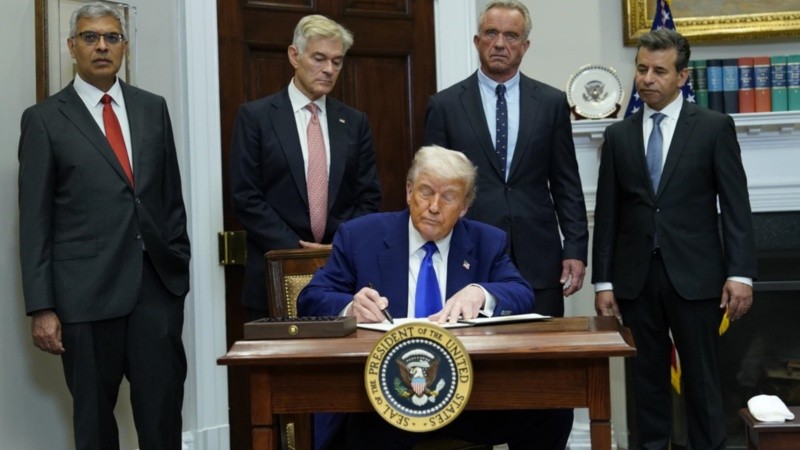 Trump firmó la orden ejecutiva este lunes en Washington.