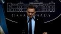 Manuel Adorni, vocero y candidato de La Libertad Avanza.