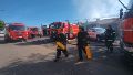 Incendio de magnitud en zona sur: pérdidas totales en una carpintería y otros comercios afectados