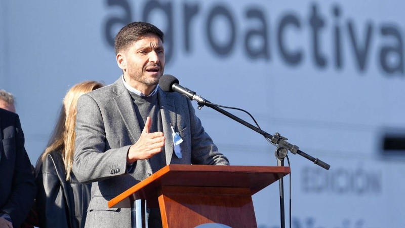 Pullaro defendió el perfil productivista de la provincia de Santa Fe.