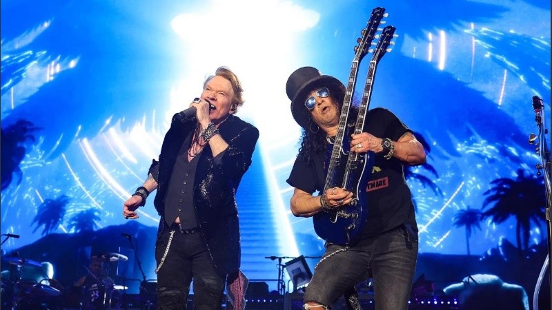 La última presentación de Guns N’ Roses en el país fue en 2022 con dos shows agotados en el estadio de River.