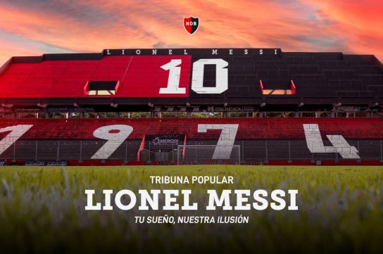 Un regalo a Lionel Messi: el día de su cumpleaños, Newell