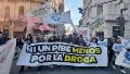 Multitudinaria marcha contra el flagelo de la droga entre los más chicos y más pobres del año pasado.