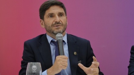 Pullaro fue acompañado por los ex gobernadores Bonfatti y Perotti.