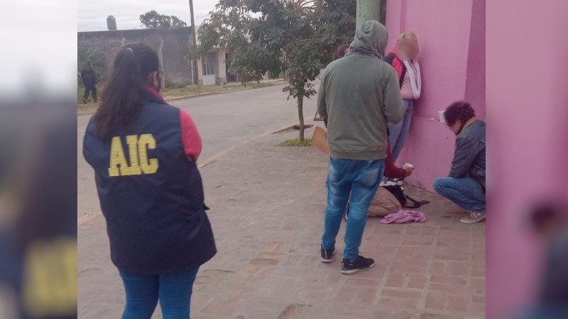 Samantha Vilches fue detenida cuando fue a visitar a su pareja, en la cárcel de Coronda.