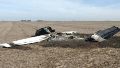 Investigan el hallazgo de una avioneta calcinada en un campo al sur de Rosario