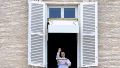 Pope Leo XIV leads  prayer in Vatican City