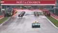 Con demora por intensas lluvias, ya se corre el GP de Bélgica: Franco Colapinto largó 17º