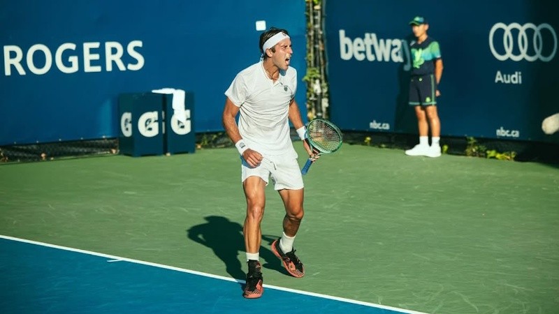 El platense espera por su compatriota, tras ganarle a Grieskpoor por 6-3, 7-6 (4).