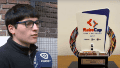 Un estudiante rosarino ganó una competencia mundial con un robot que asiste en catástrofes